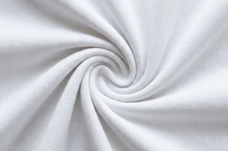 Micro polyester interlock fabric swatch