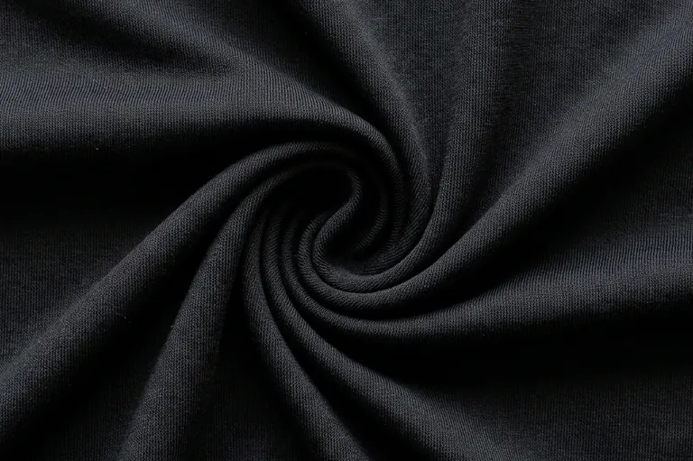 Poly-spandex jersey fabric swatch