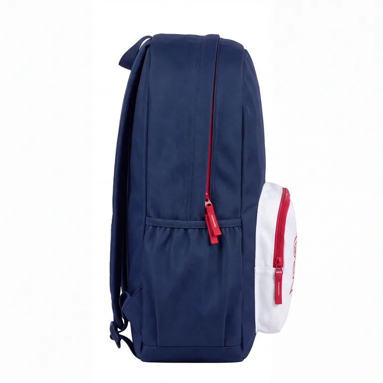 Custom baseball team gear packs, left side view