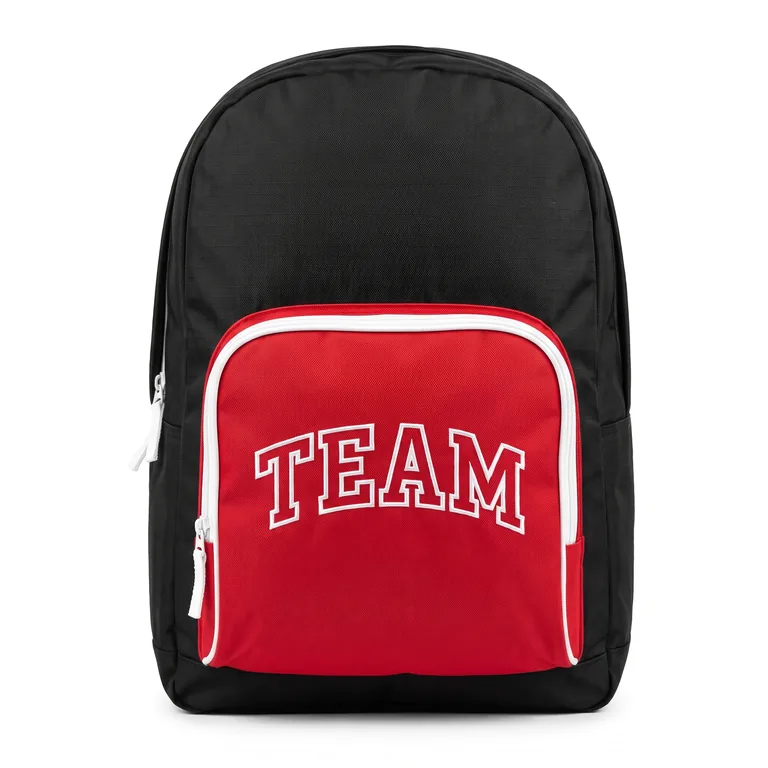 Custom basketball team gear packs, front view