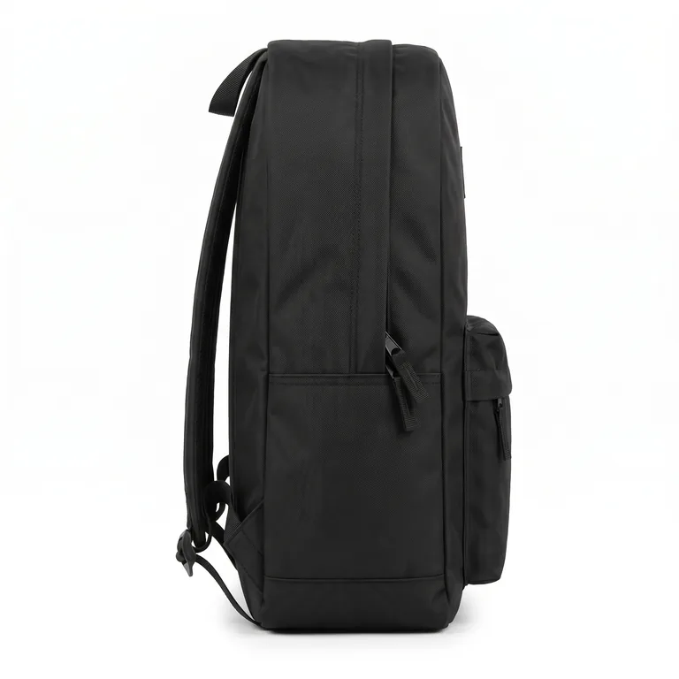 Custom basketball team gear packs, left side view