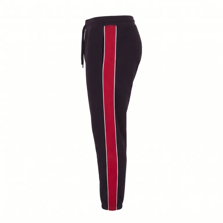 Custom basketball team joggers, right side view