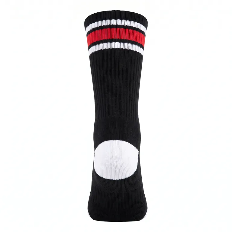 Custom basketball team socks, front view
