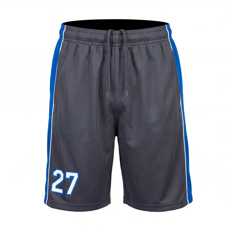 Custom esports classic shorts, front view