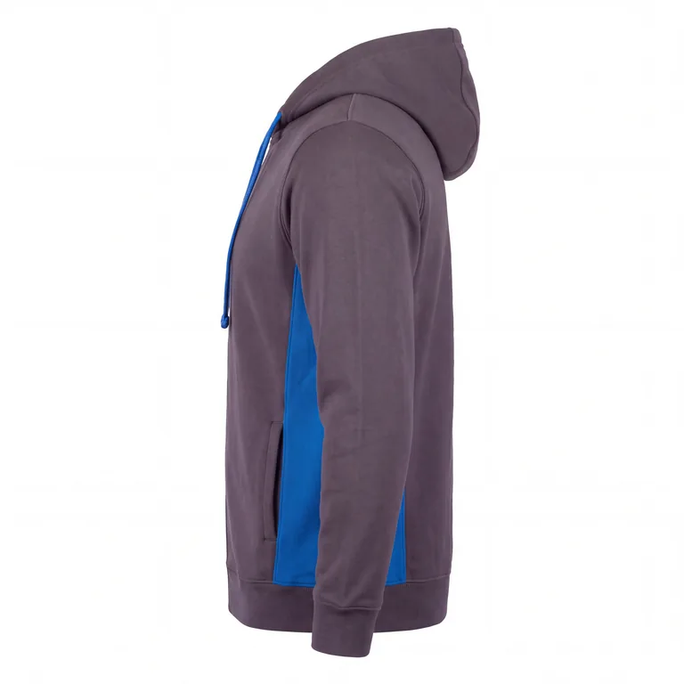 Custom esports full-zip hooded jackets, right side view