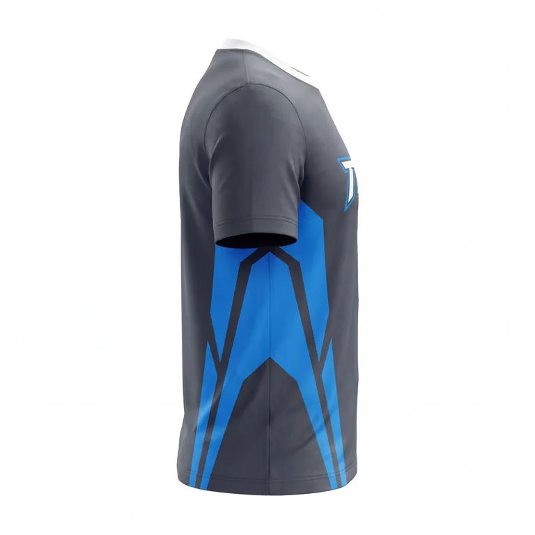 Custom esports player jerseys, right side view