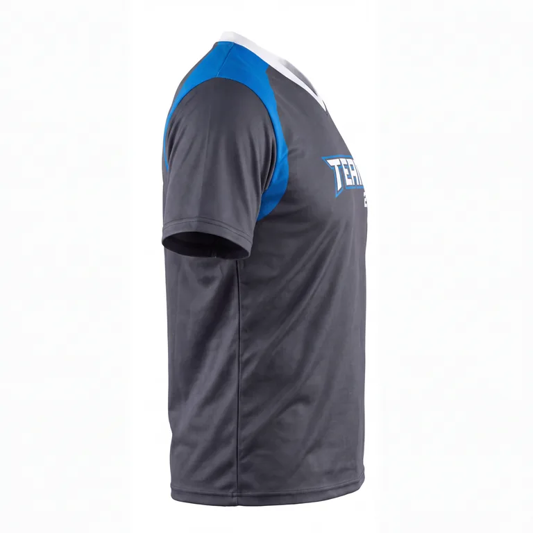 Custom esports short-sleeve player jerseys, right side view