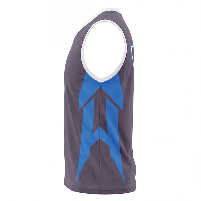 Custom esports sleeveless player jerseys, right side view