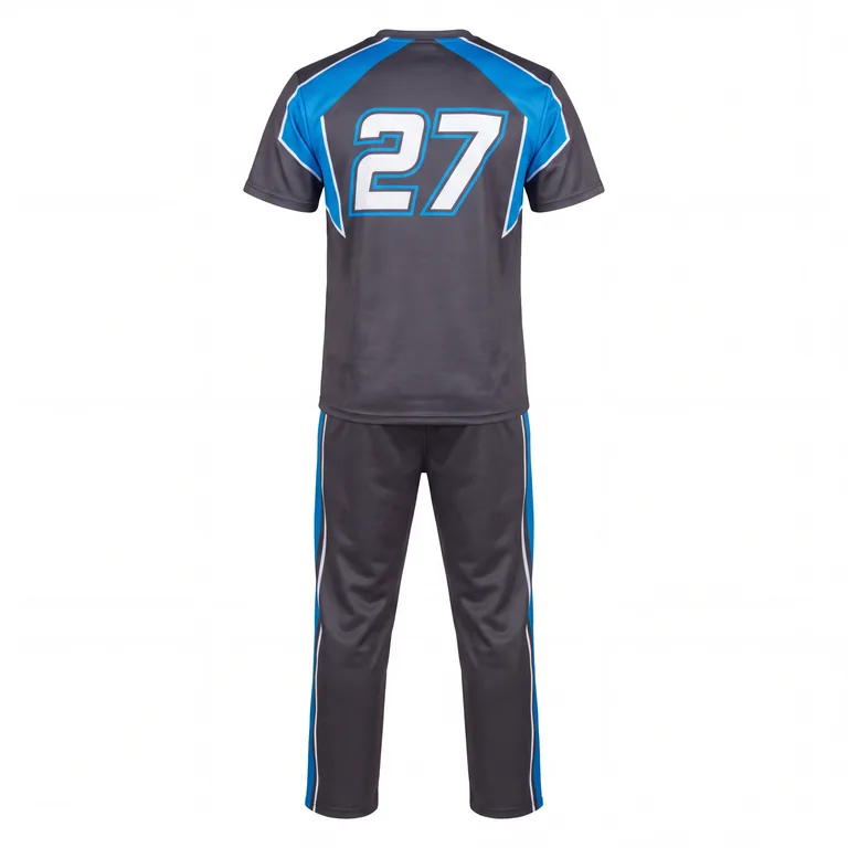 Custom esports team uniform sets, back view