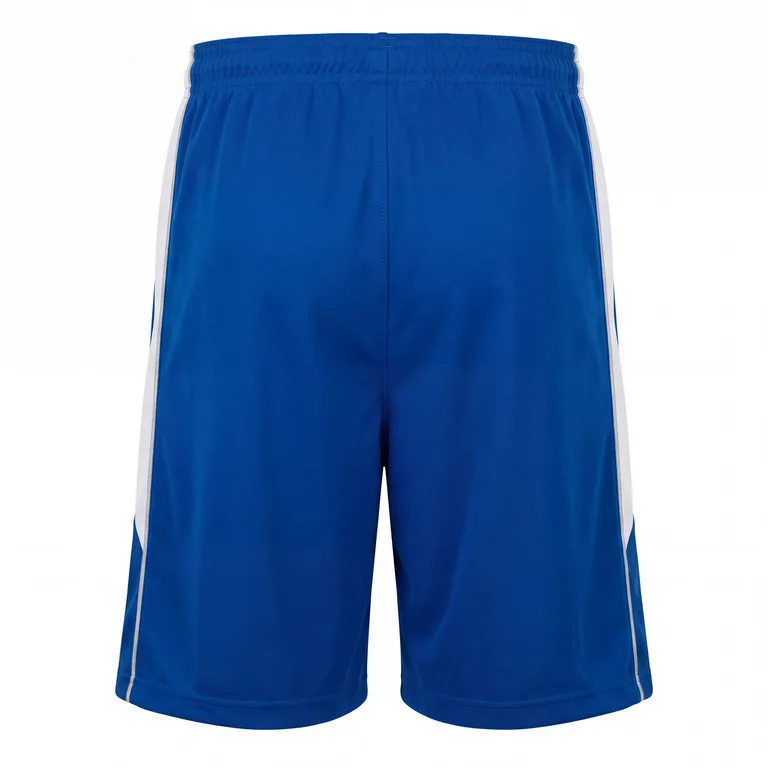 Custom flag football 7v7 game shorts, back view