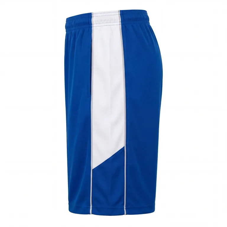 Custom flag football 7v7 game shorts, right side view
