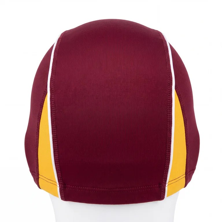 Custom football skull caps, front view