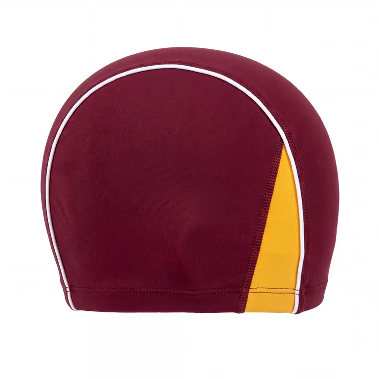 Custom football skull caps, left side view