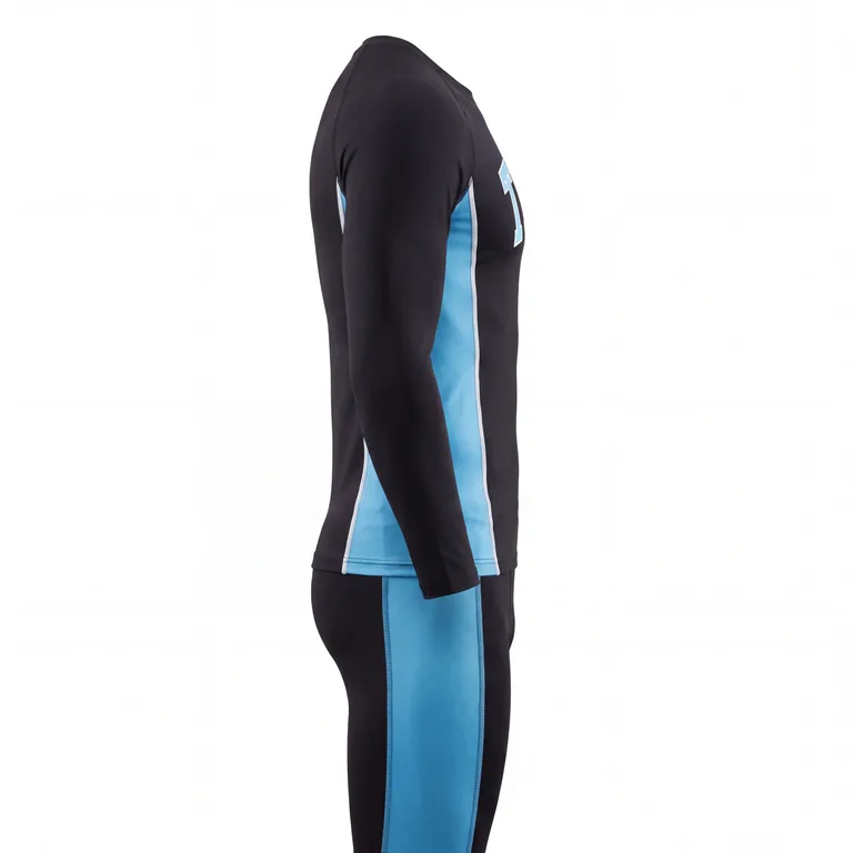 Custom ice hockey base-layer sets, right side view