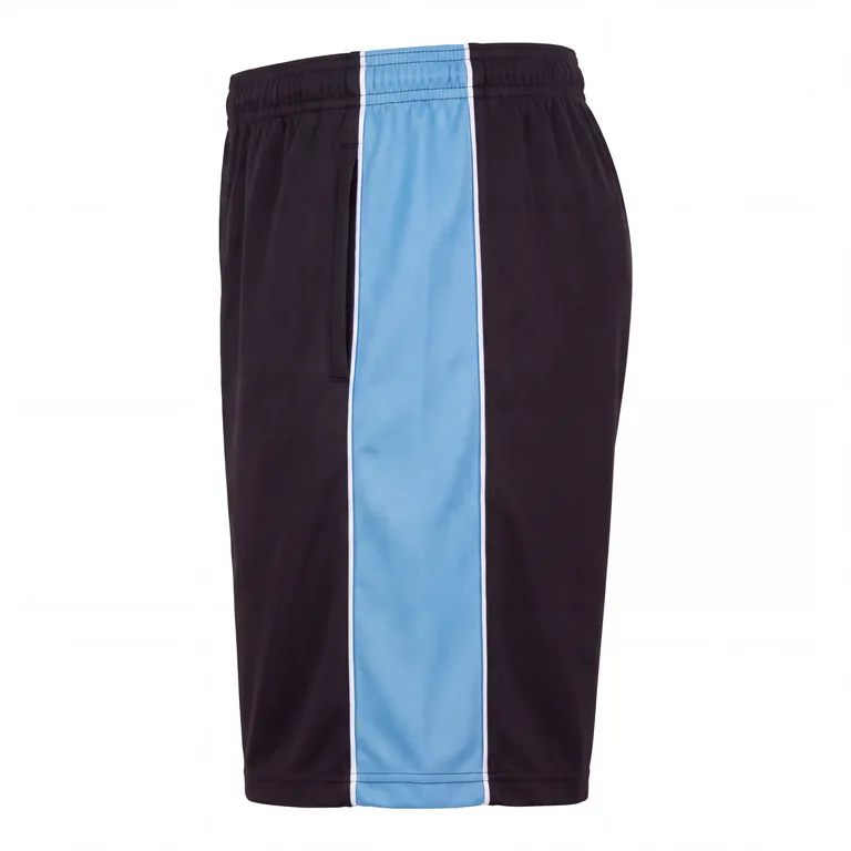Custom ice hockey training shorts, right side view