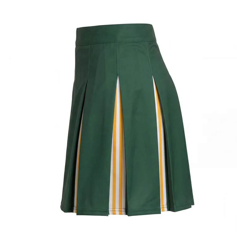 Custom lacrosse kilt skirts, right side view