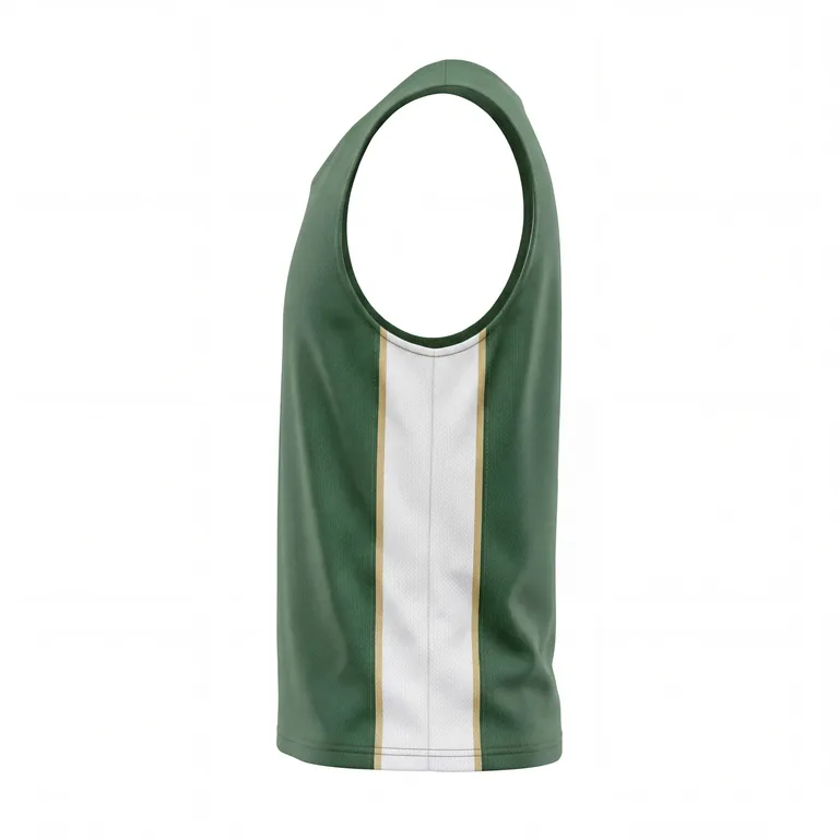 Custom lacrosse reversible pinnies, right side view