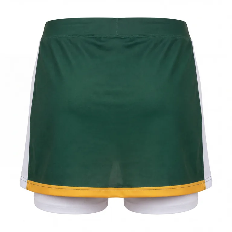 Custom lacrosse skorts, back view