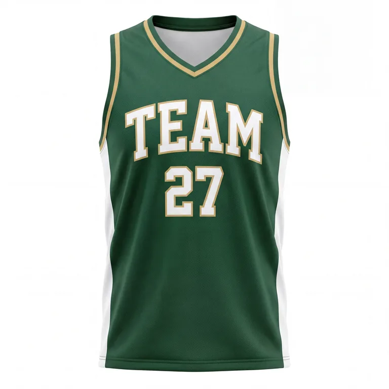 Custom lacrosse sleeveless game jerseys, front view
