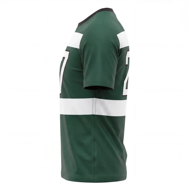 Custom rugby crew-neck classic jerseys, right side view