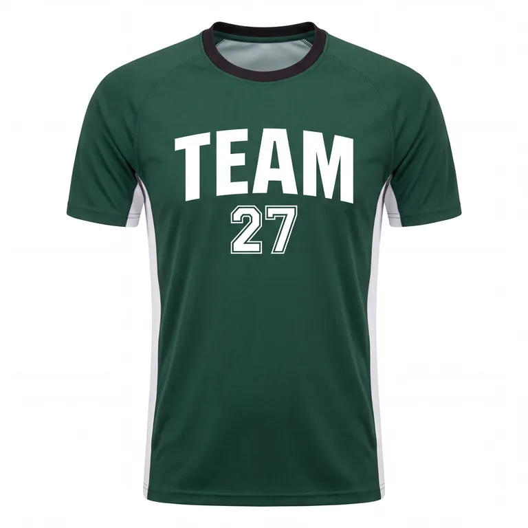 Custom rugby training jerseys, front view
