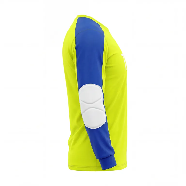Custom soccer goalkeeper jerseys, right side view