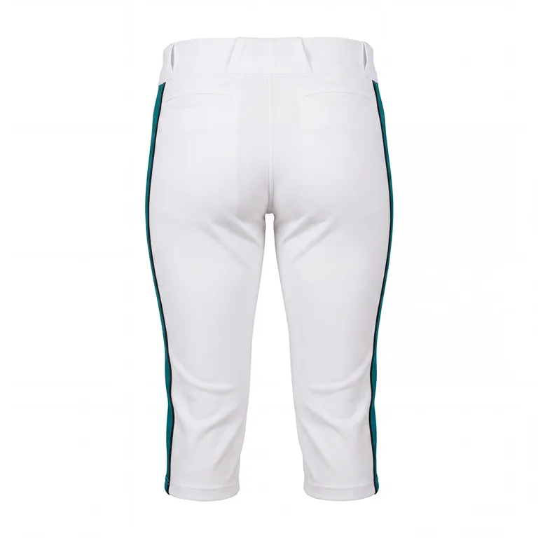 Custom softball standard knickers, back view