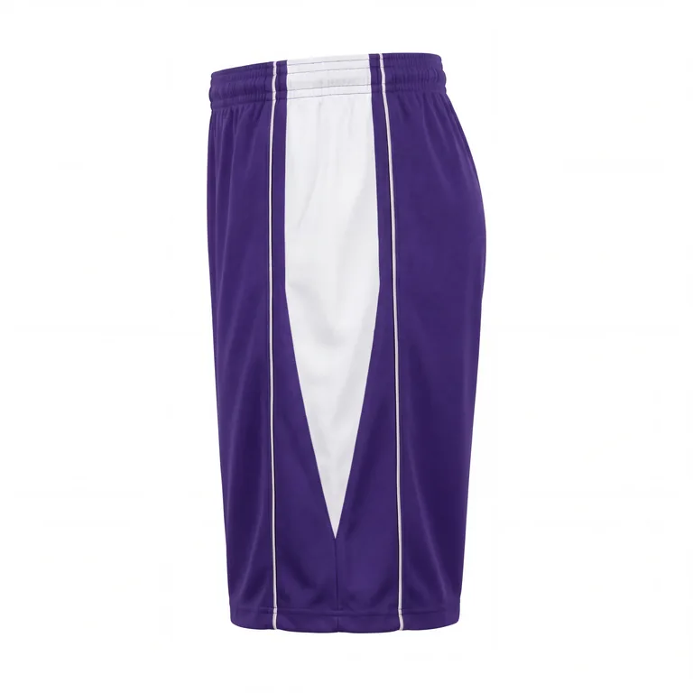 Custom volleyball athletic shorts, right side view