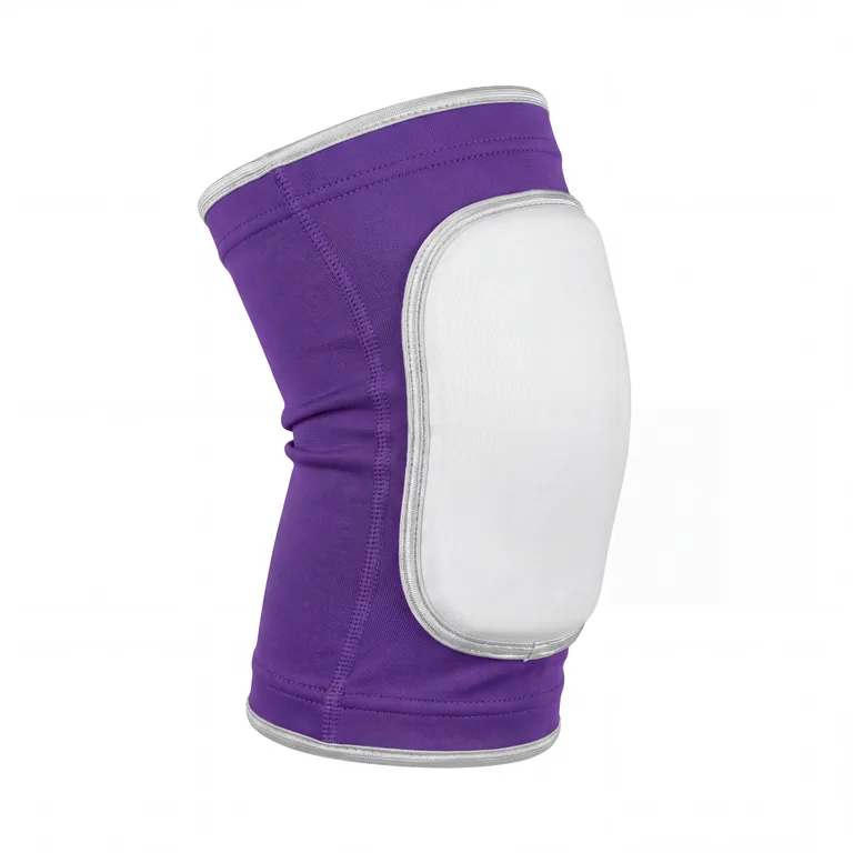 Custom volleyball knee pads, front view