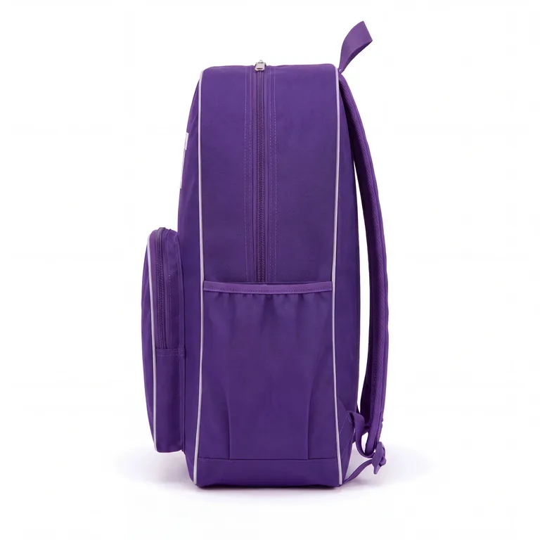 Custom volleyball team gear packs, right side view