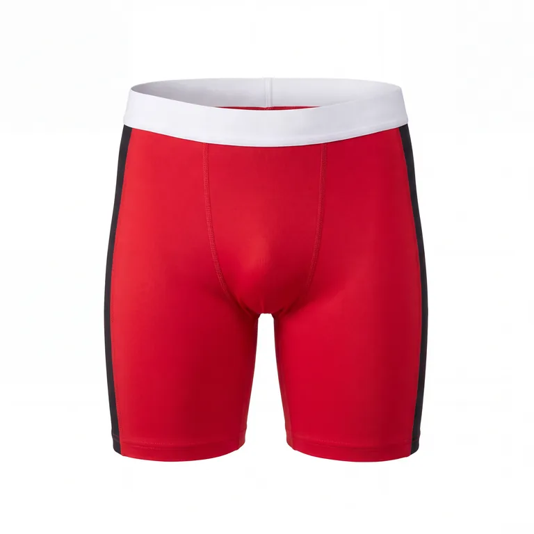 Custom wrestling base-layer briefs, front view
