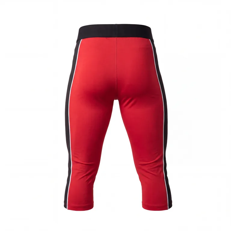 Custom wrestling base-layer spats, back view