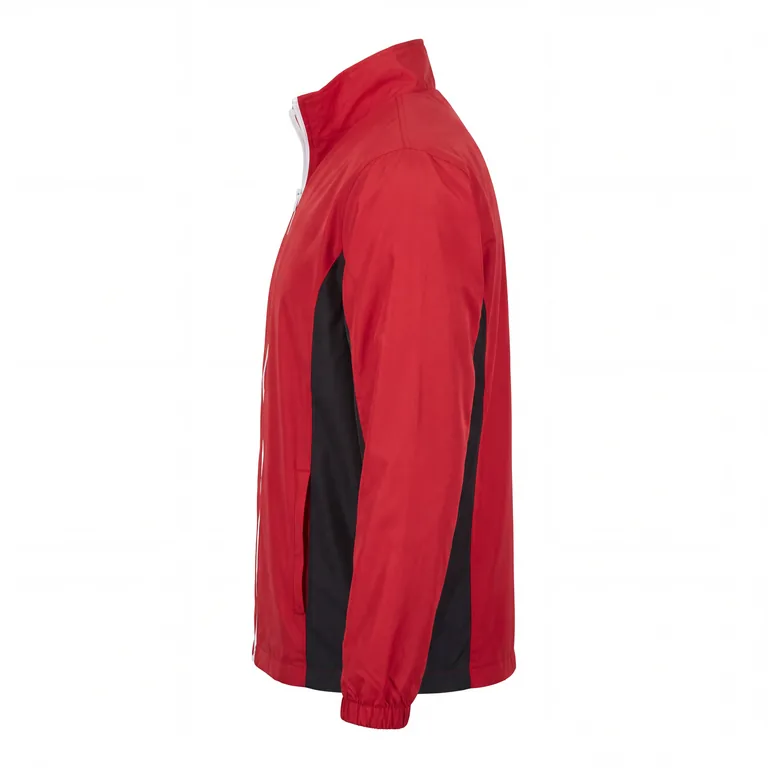 Custom wrestling lightweight warm-up jackets, right side view