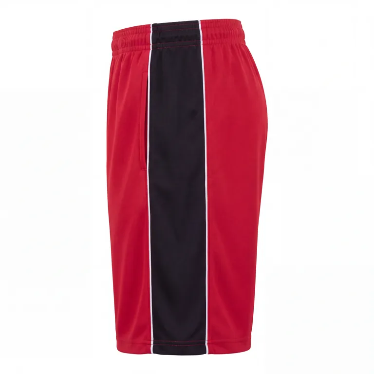 Custom wrestling training shorts, right side view