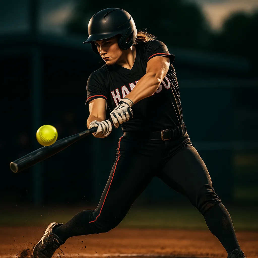 Custom softball team uniforms made by Rivexo Athletics